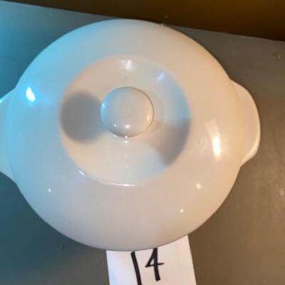 Lot 14- Longaberger Ceramic Baking Dish