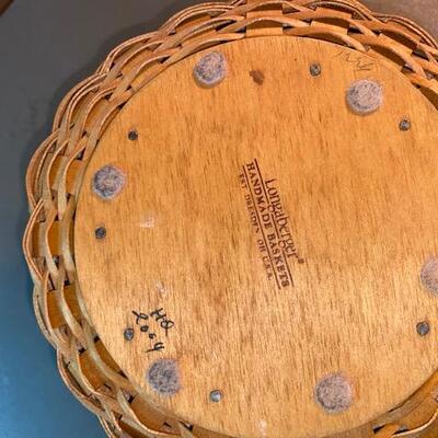 Lot 16-Longaberger round basket