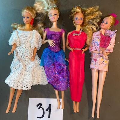 Lot 34- Barbie Lot