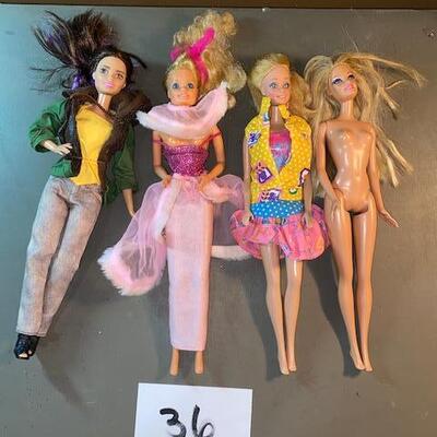 Lot 36- Barbie Lot