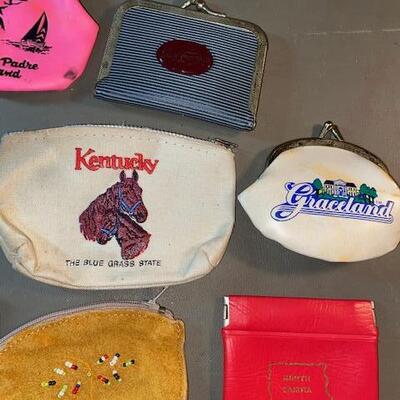 Lot 42- Souvenir Coin Purses Lot
