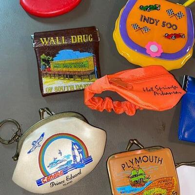 Lot 43- Souvenir Coin Purses Lot