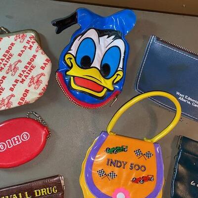 Lot 43- Souvenir Coin Purses Lot