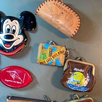 Lot 44- Souvenir Coin Purses Lot