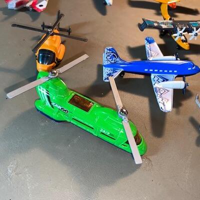 Lot 55- Die Cast Planes, hot wheels and others