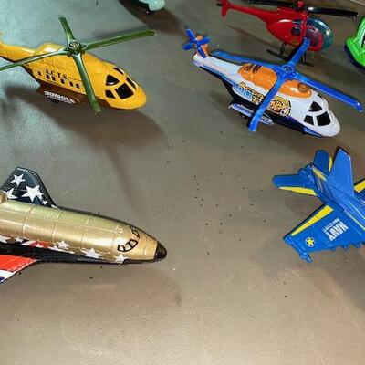 Lot 55- Die Cast Planes, hot wheels and others