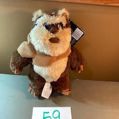 Lot 59- Star Wars , Wicket W. Warrick