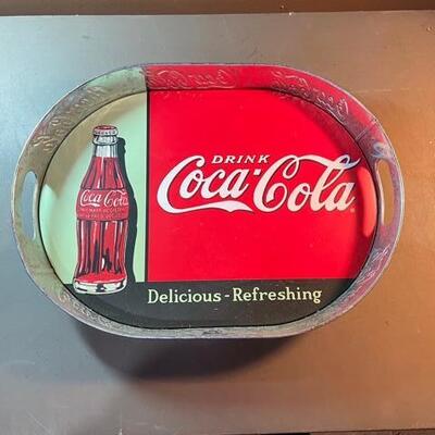 Lot 63- Coca Cola serving tray