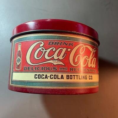 Lot 64- 3 Coca Cola Tins