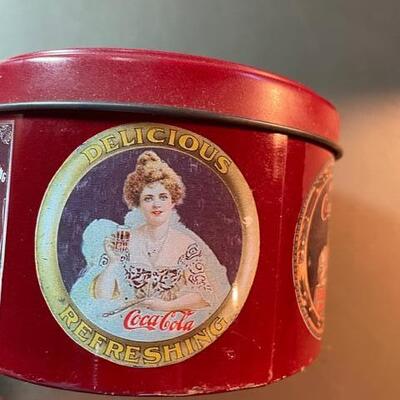 Lot 64- 3 Coca Cola Tins