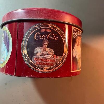 Lot 64- 3 Coca Cola Tins