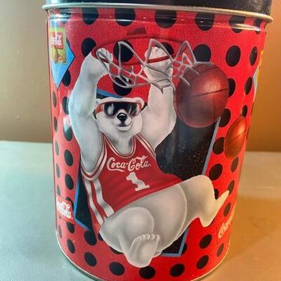Lot 64- 3 Coca Cola Tins