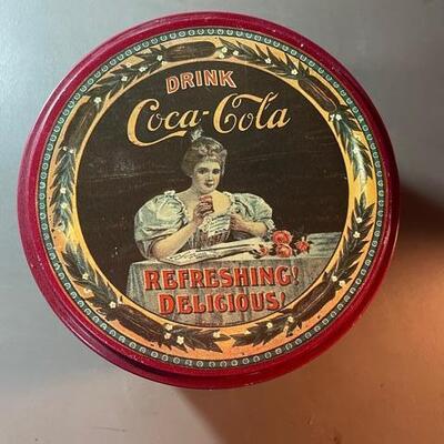 Lot 64- 3 Coca Cola Tins