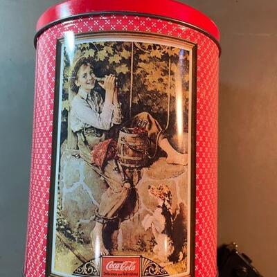 Lot 65-   Two Coca Cola Tins