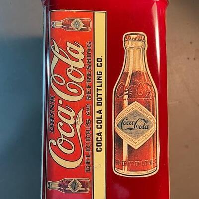 Lot 65-   Two Coca Cola Tins