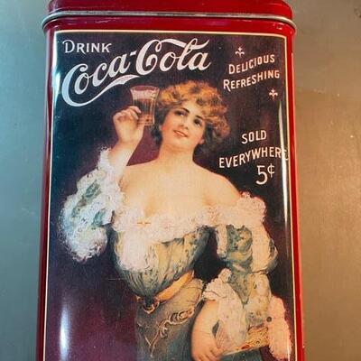 Lot 65-   Two Coca Cola Tins