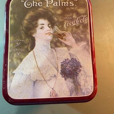 Lot 65-   Two Coca Cola Tins