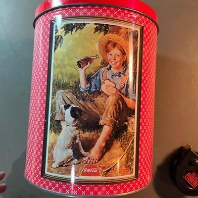 Lot 65-   Two Coca Cola Tins