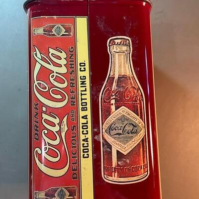 Lot 65-   Two Coca Cola Tins