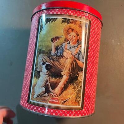 Lot 65-   Two Coca Cola Tins