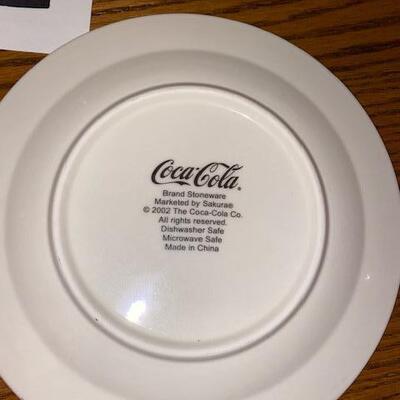 Lot 67- Coca Cola Plate Set