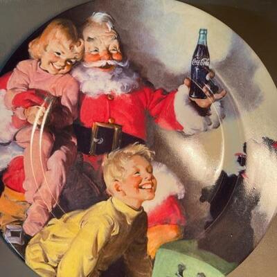 Lot 67- Coca Cola Plate Set