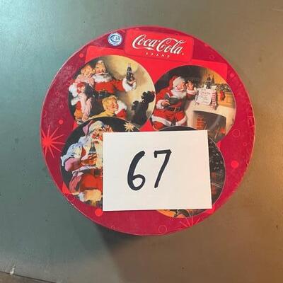 Lot 67- Coca Cola Plate Set