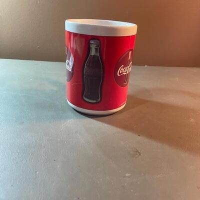 Lot 73- Coca Cola Mug and Bottle Opener