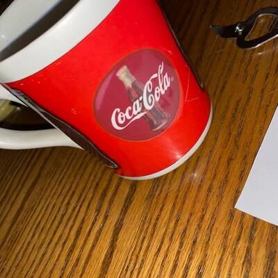 Lot 73- Coca Cola Mug and Bottle Opener