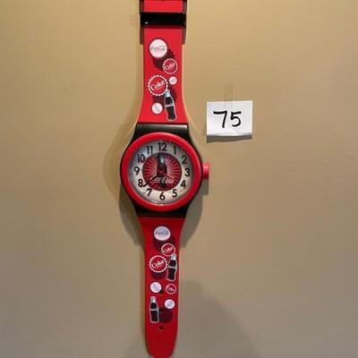Lot 75B- Coca Cola Clock