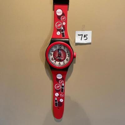 Lot 75B- Coca Cola Clock