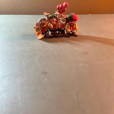 Lot 76- Golf Ornaments