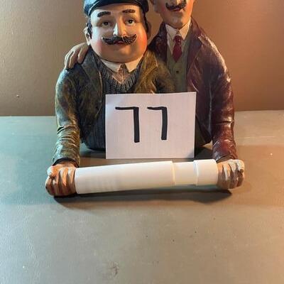Lot 77-Golf buddies Toilet Paper Holder