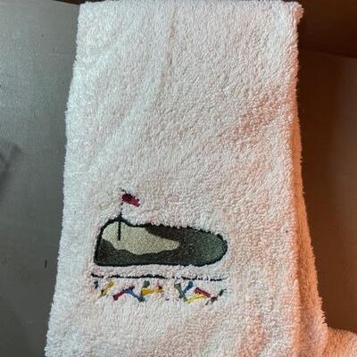 Lot 79 - Golf themed Towel set