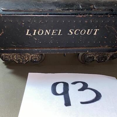 Lot 93 - Lionel Scout train car