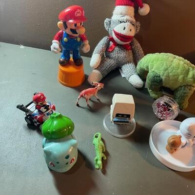 Lot 103 - toys, Mario, Gumby