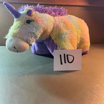 Lot 110 - Unicorn Pillow Pet