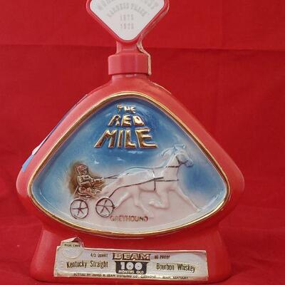 The Red Mile Jim Bean Decanter 
