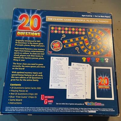 Lot 113- 20 Questions Game