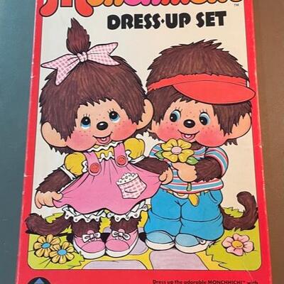 Lot 117- Colorforms Monchhichi Dress up set