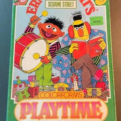 Lot 118 - Colorforms Ernie & Berts Playtime