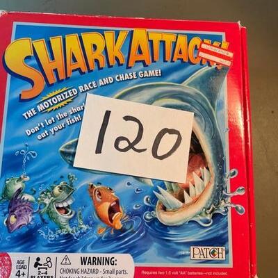 Lot 120- Shark Attack Game