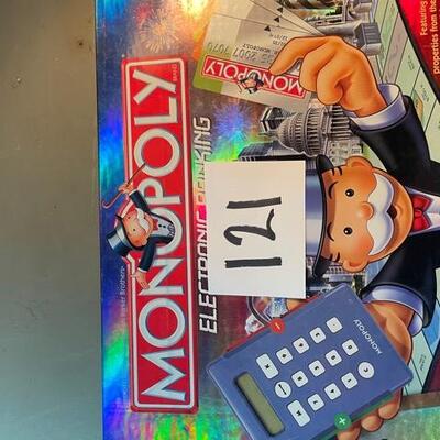 Lot 121 - Monopoly Electronic Banking 