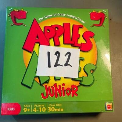 Lot 122 - Apples to Apples Junior