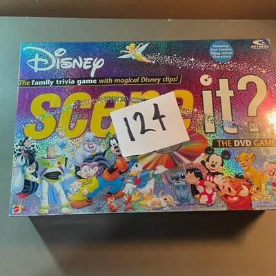 Lot 124 - Scene it? DVD Game