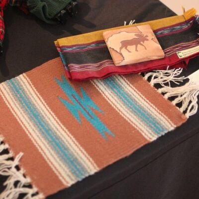 Lot 7 Mini Navajo Rug & Guatemala Woven Piece