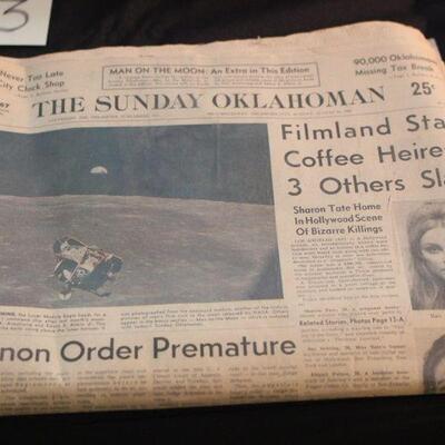 Lot 14 1969 The Sunday Oklahoman Newspaper 
