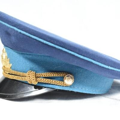 Authentic Soviet Air Force Officer's Peaked Hat