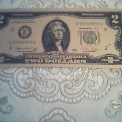CURRENCY NOTE