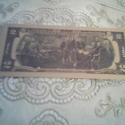 CURRENCY NOTE